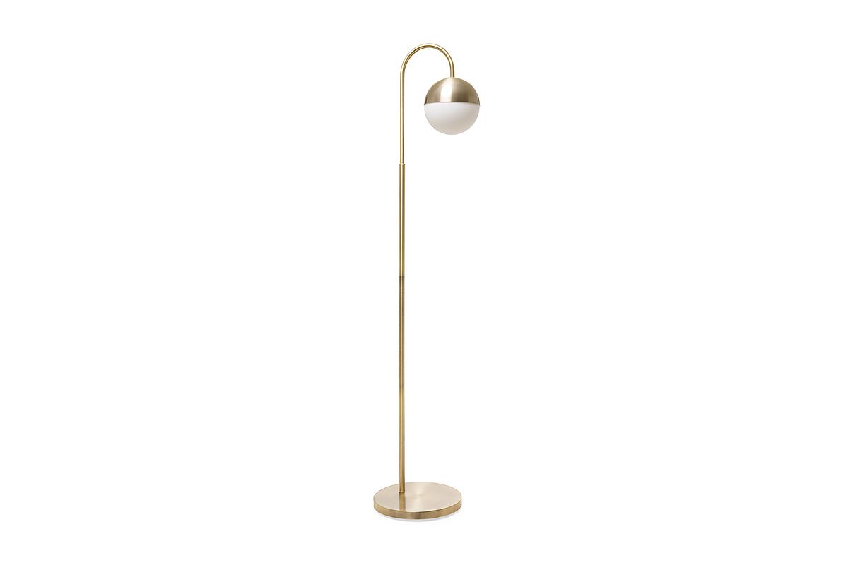 Glass Ball Floor Lamp