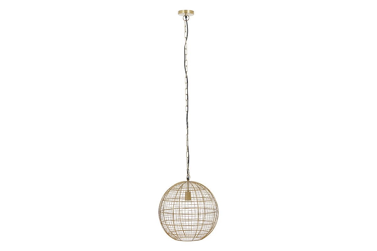 Globe Gold Pendant 40cm