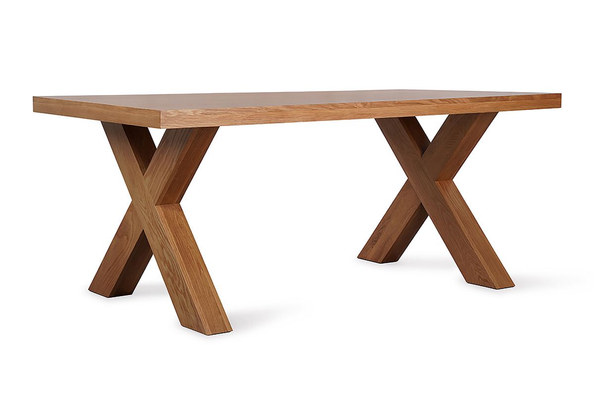 Granada Oak Dining Table x Leg 2_0M