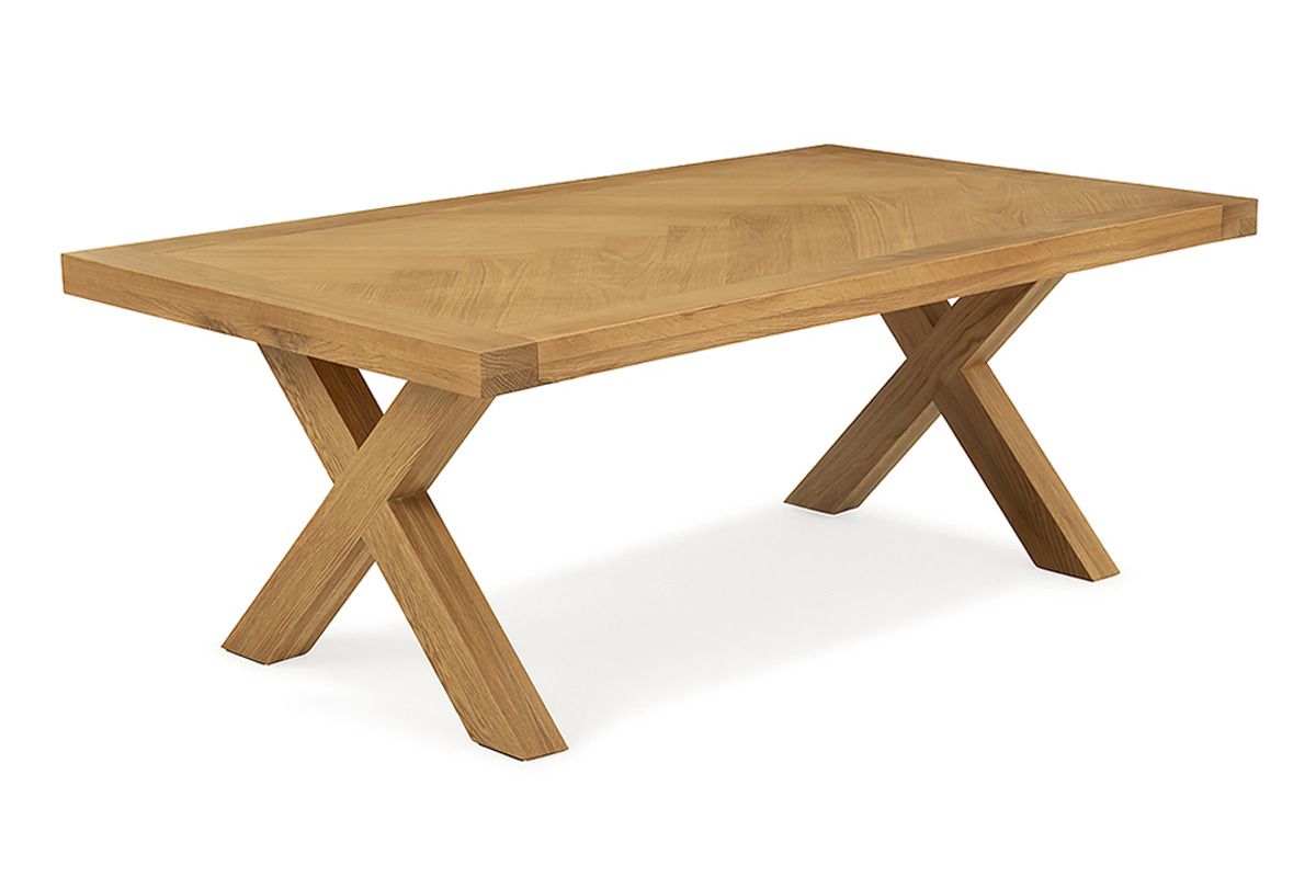 Granada Oak Herringbone Coffee Table