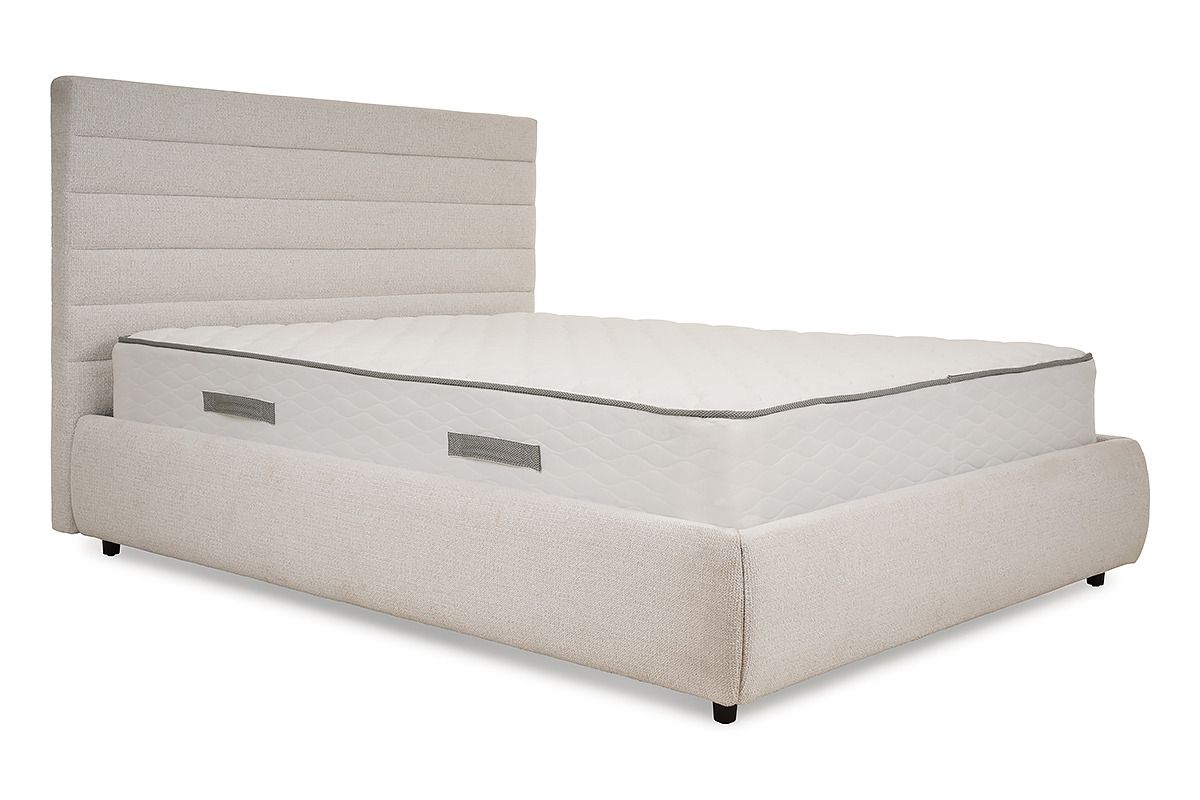 Harmony Cream Fabric Double 4ft6 Bed Frame