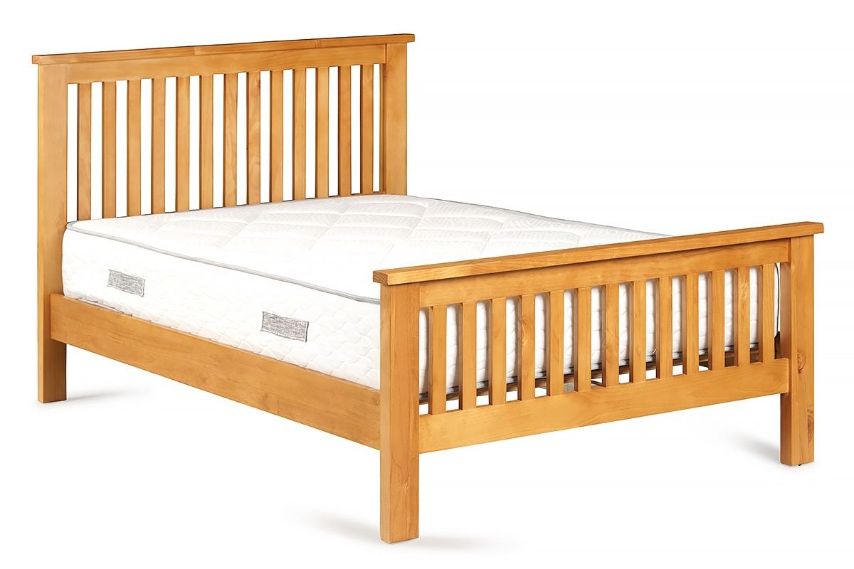 Hereford Pine Double 4ft6 He Bed Frame