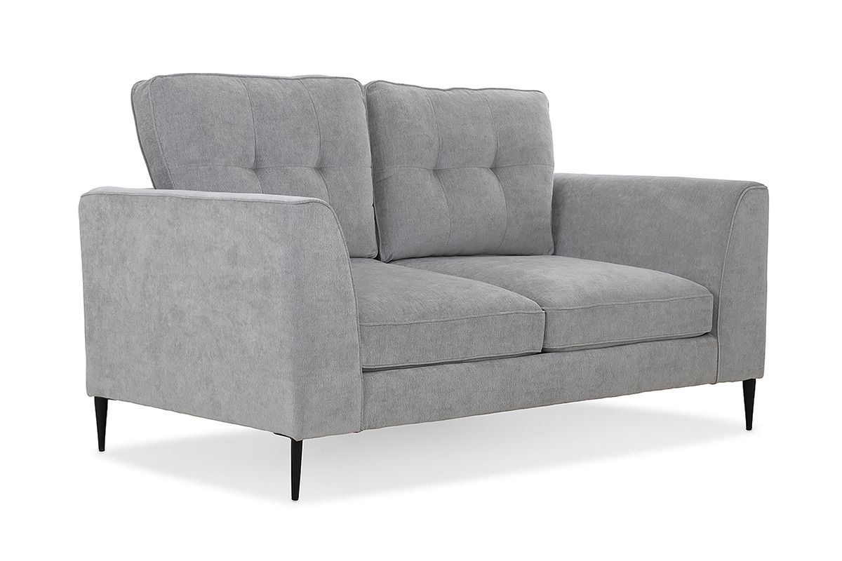 Hunter Grey Fabric 2 Seater Sofa
