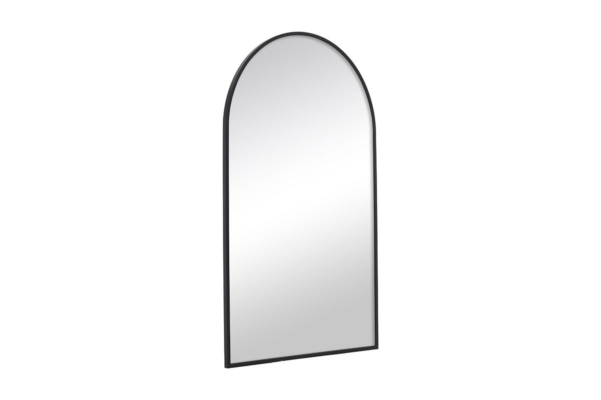 Jennifer Arched xl Mirror Black 179 x 110cm