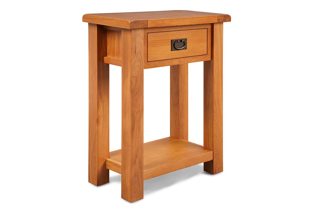 Kingston Oak 1 Drawer Console Table