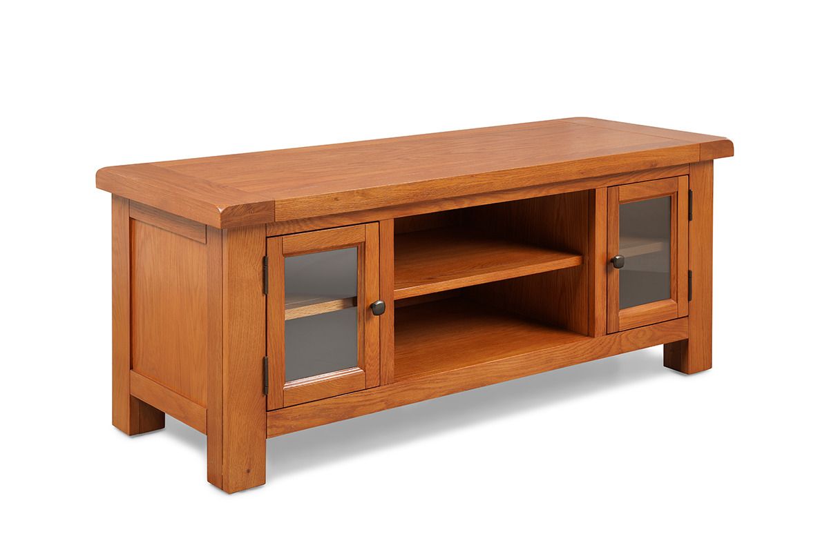 Kingston Oak 2 Door Tv Stand