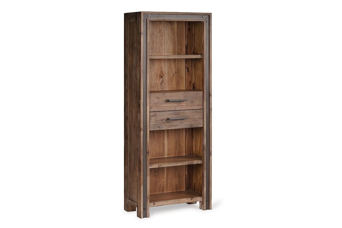 Lex Brown Tall Bookcase