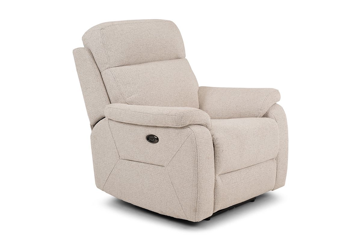 Marlow Cream Electric Recliner