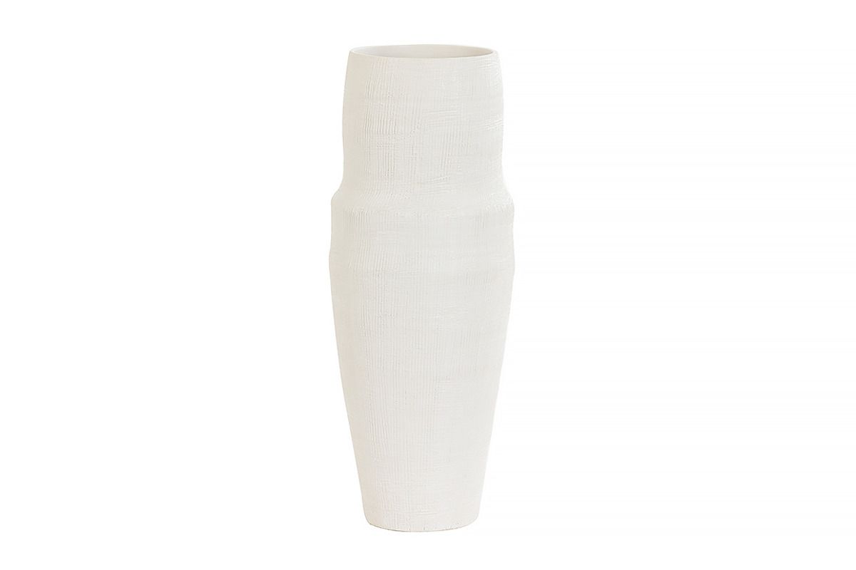 Matt Cream Vase Large