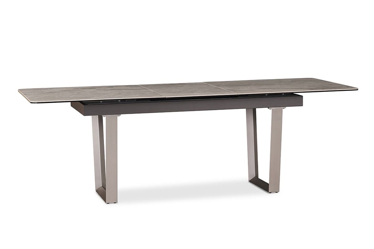Mazara Grey Extendable Ceramic Dining Table 1_8 2_3M