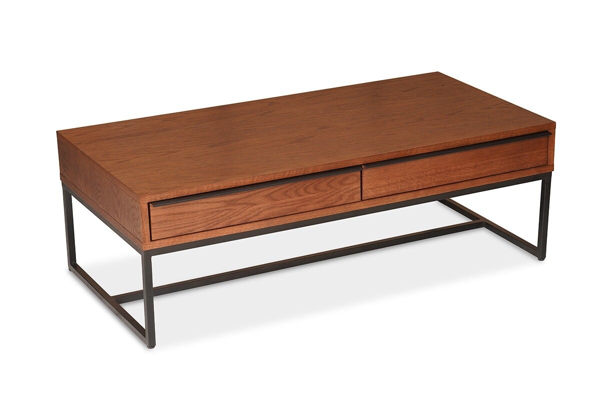 new-england-brown-2-drawer-coffee-table-1