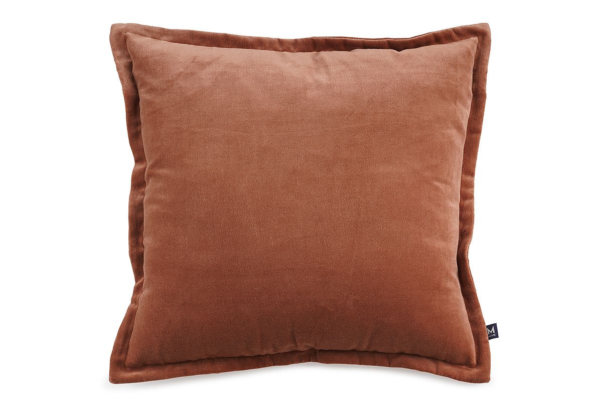 Oxford Rust Velvet Cushion 45x45cm