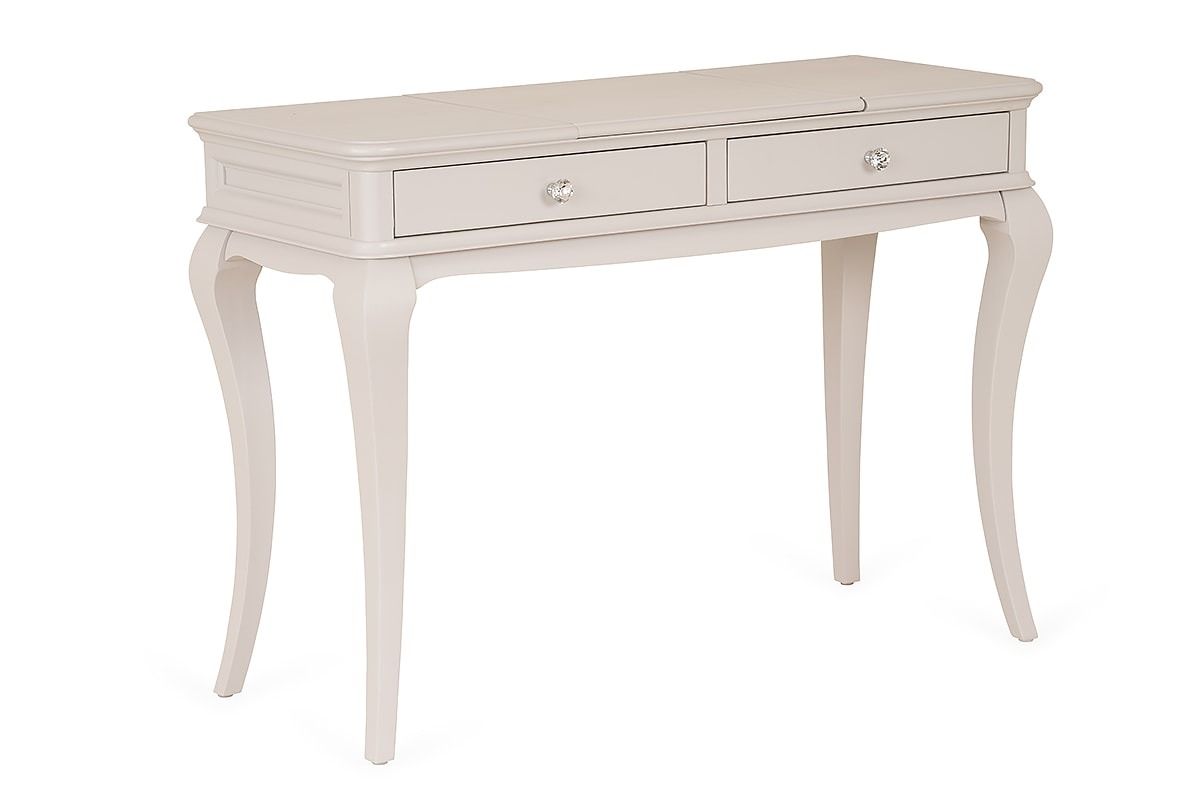 Paris Light Grey 2 Drawer Dressing Table