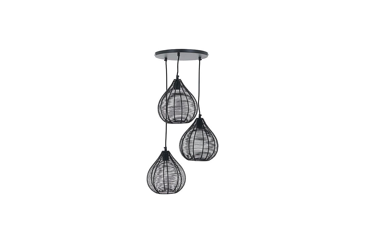 Pendant Light Trio Black