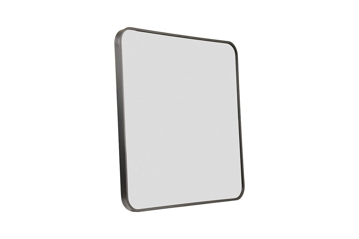 Pippa Black Square Mirror 60x60cm