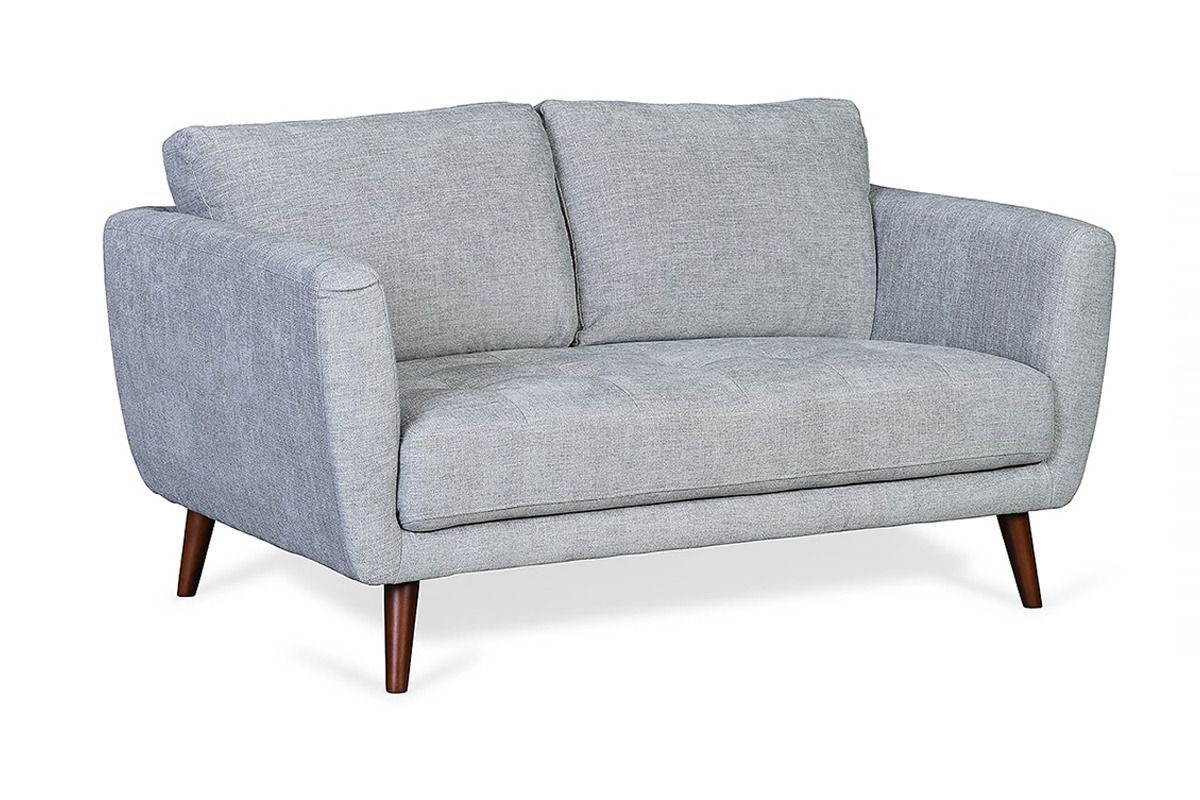 Pola Grey Fabric 2 Seater Sofa