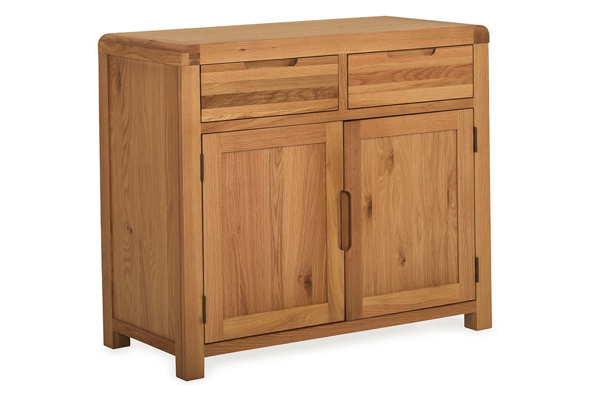 Radcliff Oak 2 Drawer 2 Door Sideboard