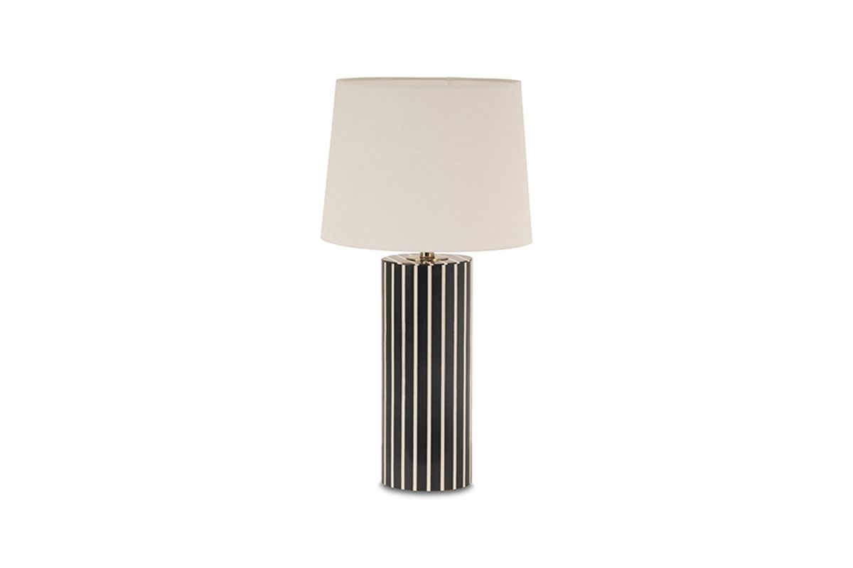 Raia Pinstripe Table Lamp