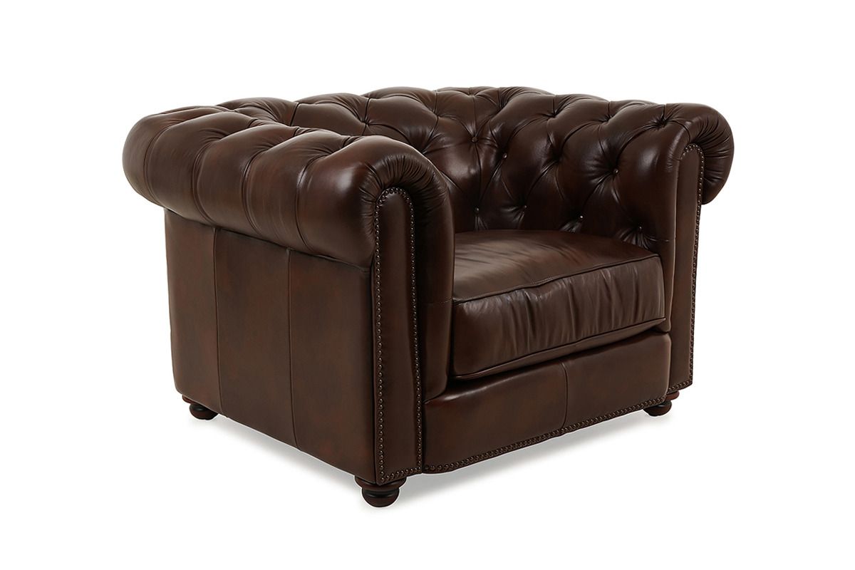 Richmond Brown Leather Armchair