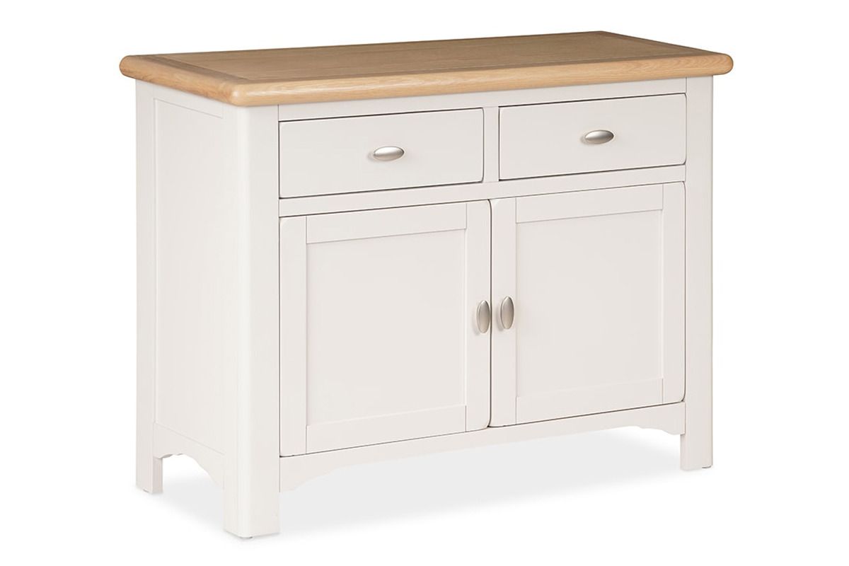 Sherbury Grey Oak 2 Drawers 2 Doors Sideboard