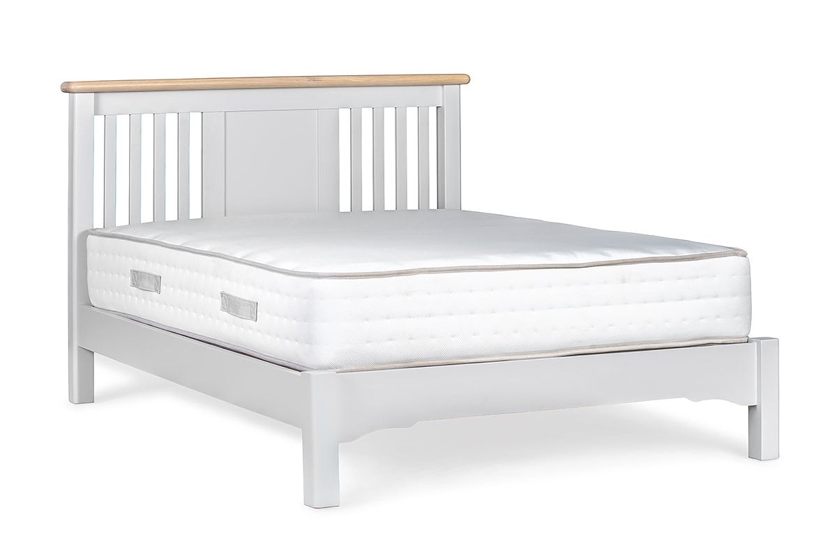 Sherbury Grey Oak Double 4ft Bed Frame