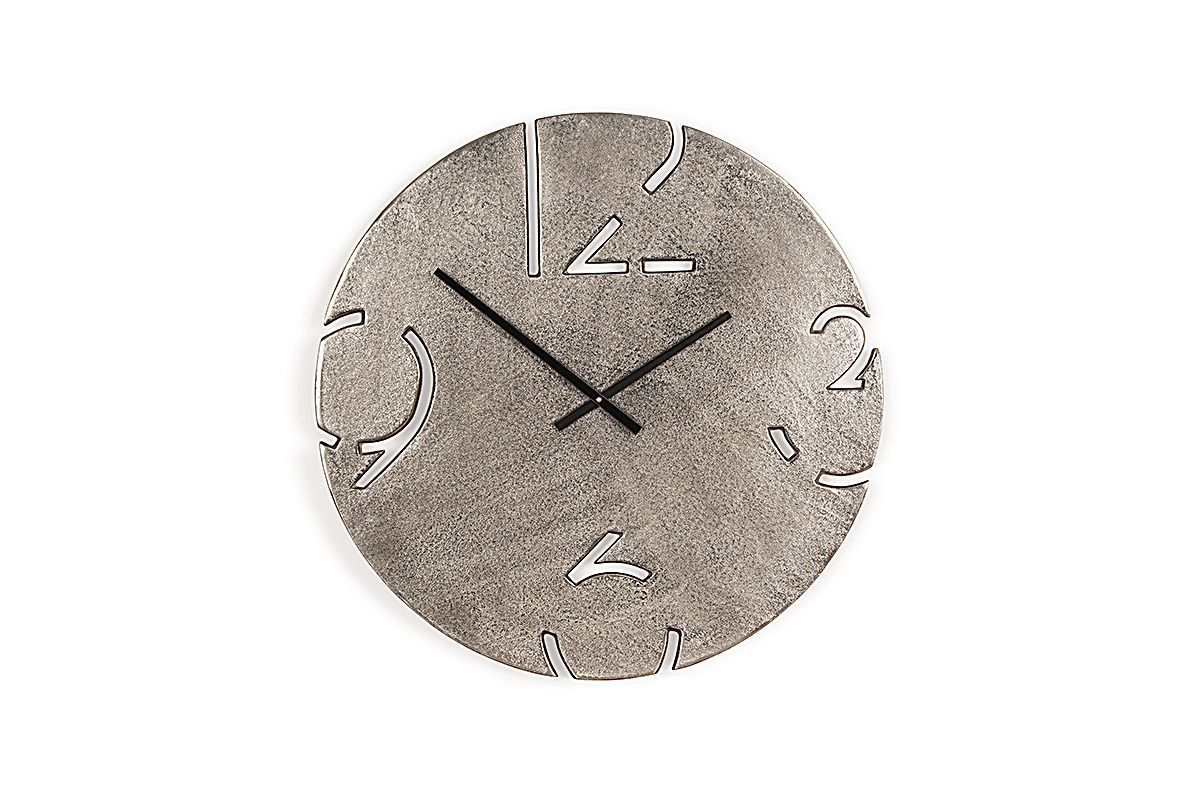 Silver Clock Small 41cm