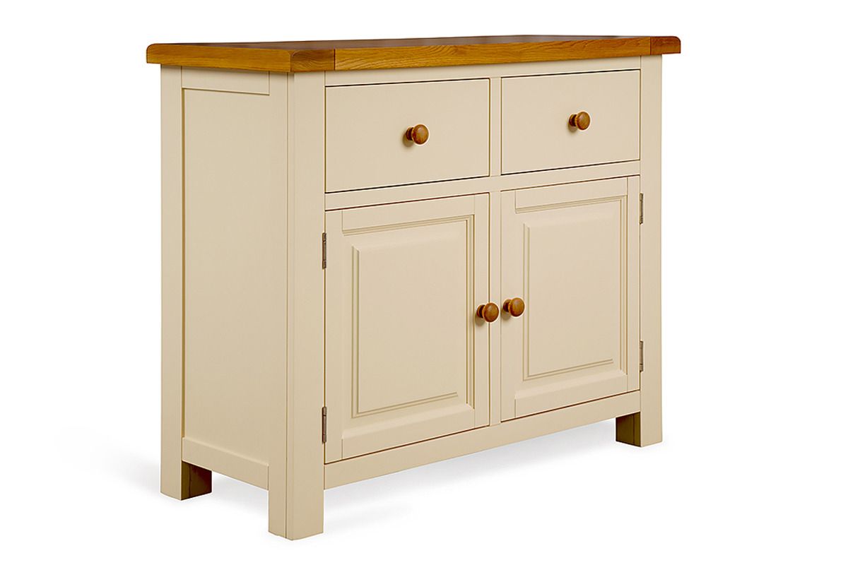 Somerset Cream Oak 2 Drawers 2 Doors Sideboard