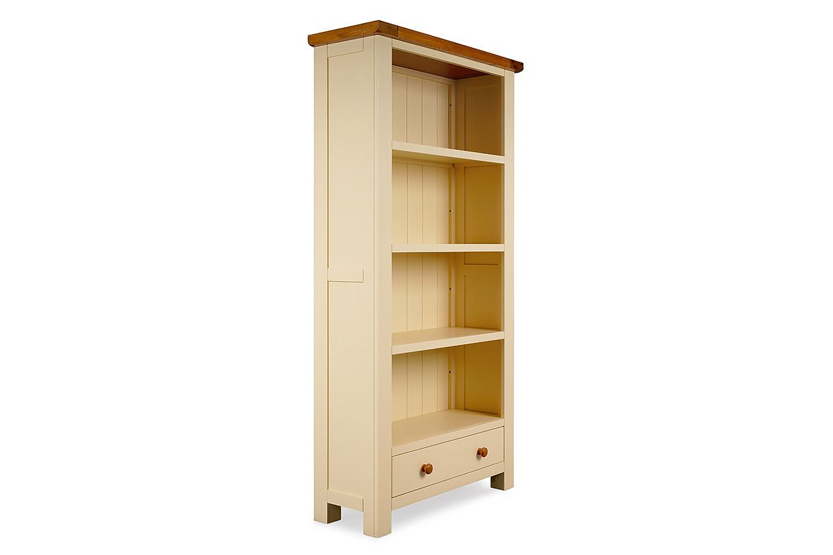 Somerset Cream Oak Bookcase