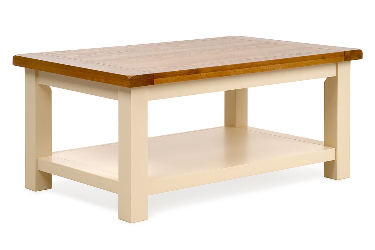 Somerset Cream Oak Coffee Table