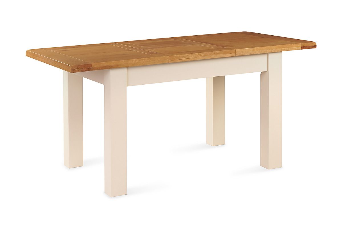 Somerset Cream Oak Extendable Dining Table 1_2 1_6M