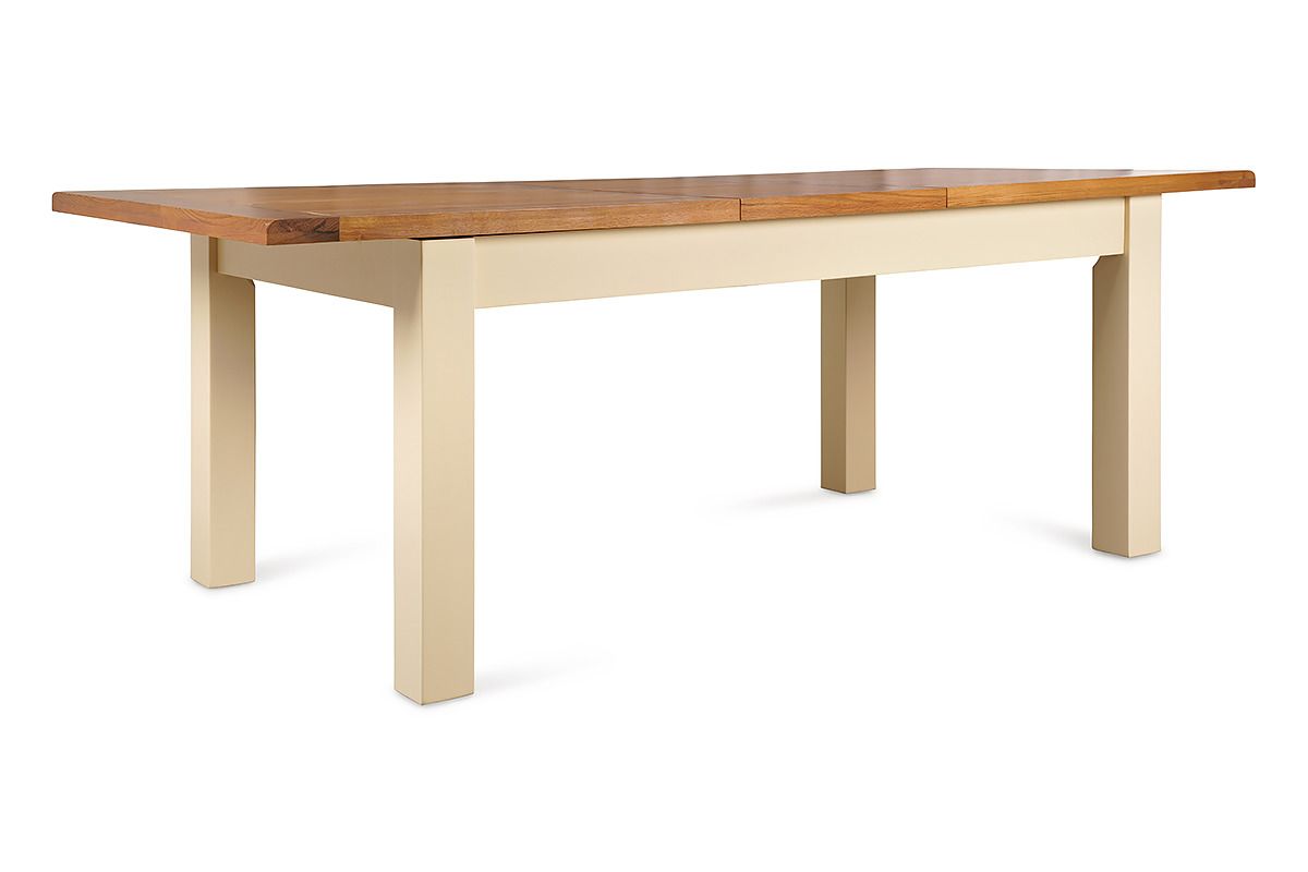 Somerset Cream Oak Extendable Dining Table 1_8 2_3M