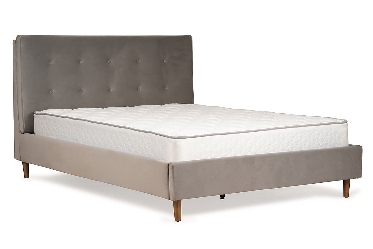 Tahoe Grey Velvet Super King 6ft Bed Frame