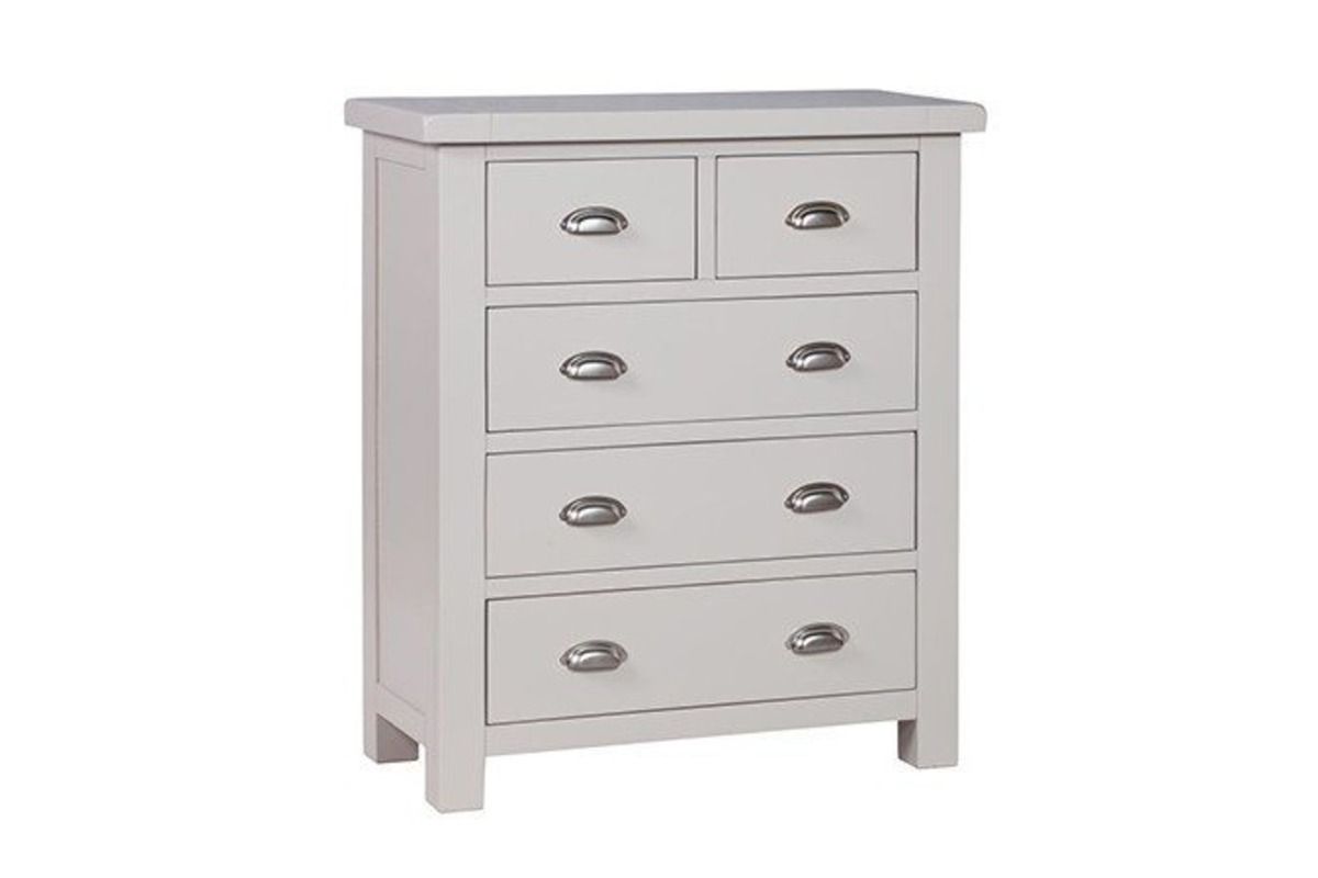 Toscana Grey 5 Drawers Chest