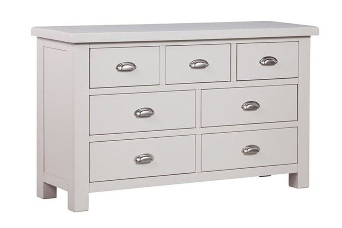 Toscana Grey 7 Drawers Chest
