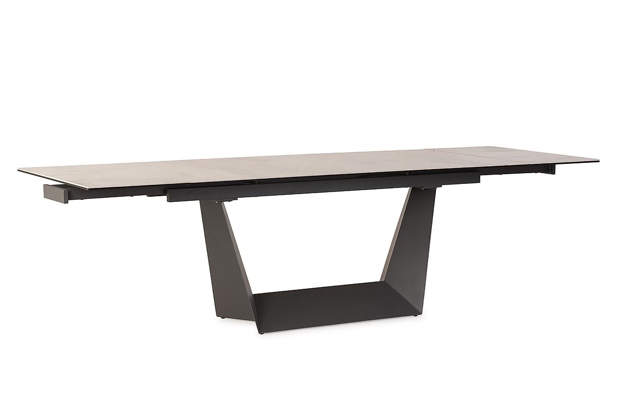 Trento Grey Extendable Ceramic Dining Table 1_8 2_7M