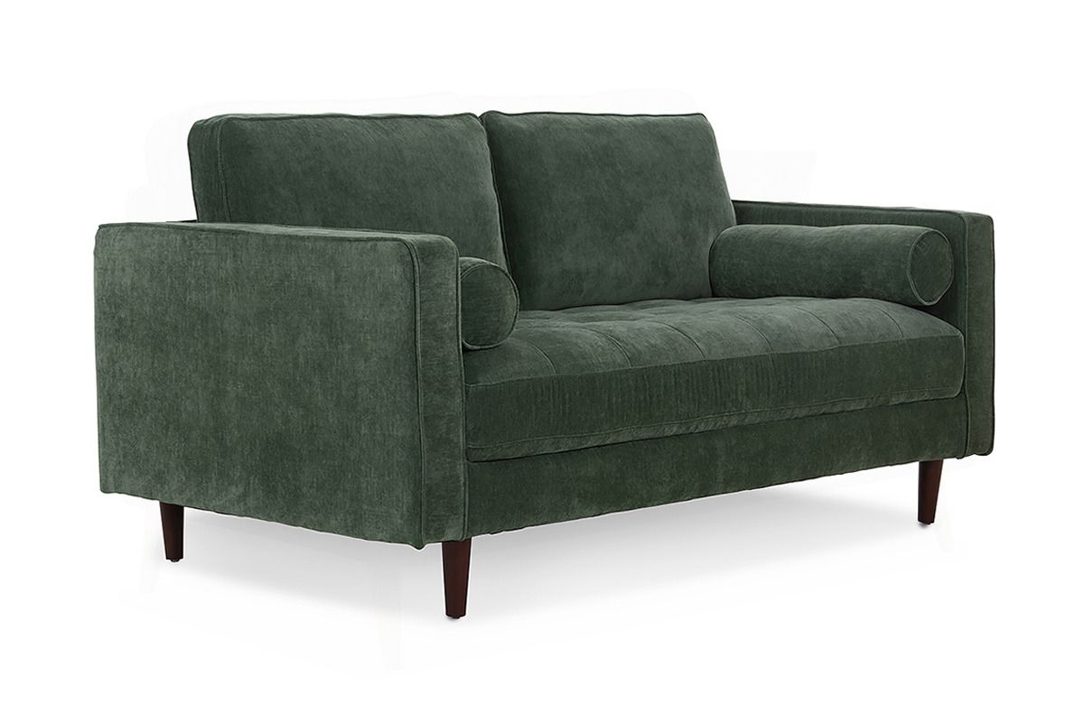 Turner Green Fabric 2 Seater Sofa