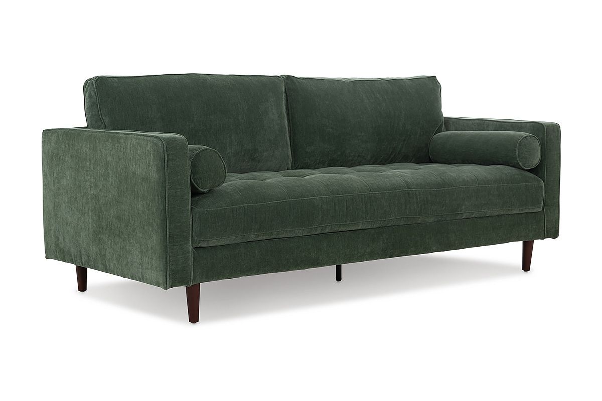 Turner Green Fabric 3 Seater Sofa
