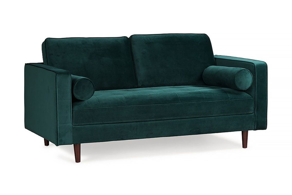 Turner Green Velvet 2 Seater Sofa