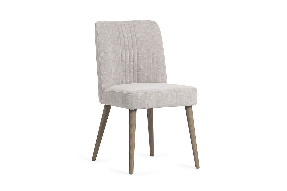 Venice Light Grey Dining Chair Grey Leg