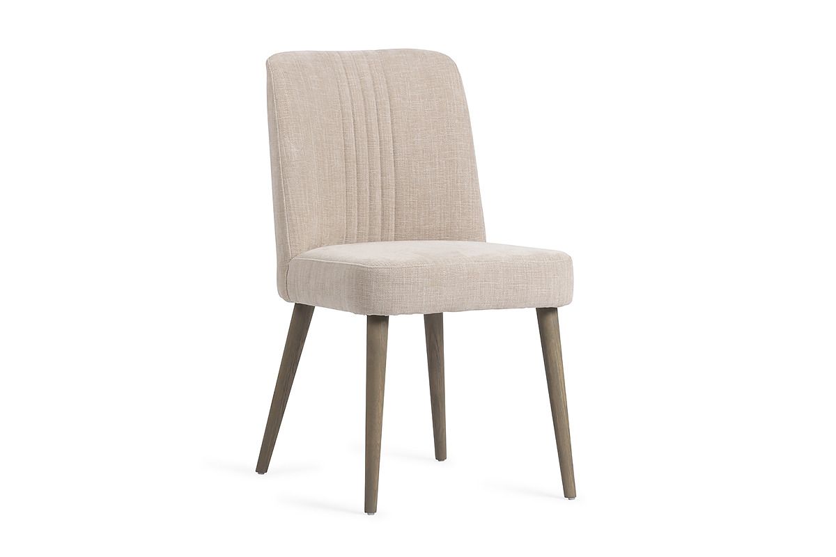 Venice Taupe Dining Chair Grey Leg