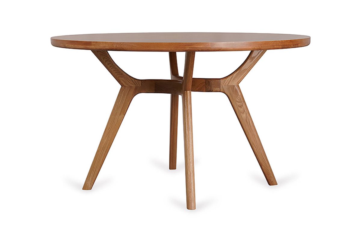 Vigo Oak Round Dining Table 1_3M