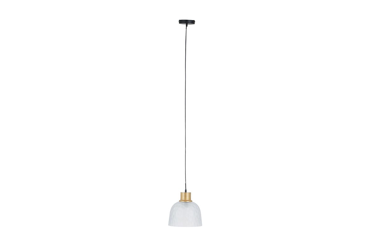 Waved Glass Pendant Single
