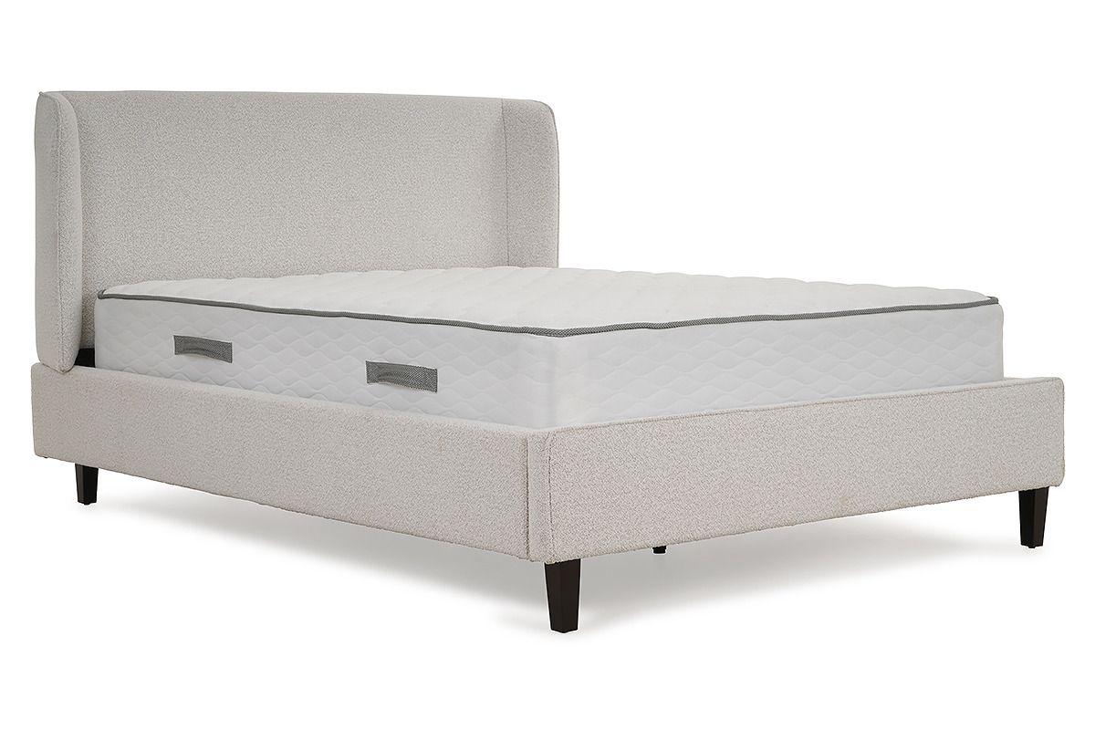 Willow Cream Fabric Double 4ft6 Bed Frame