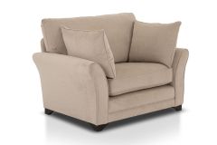 Aran Cream Fabric Armchair