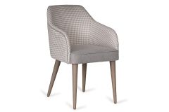 Eskamor Grey Fabric Dining Chair