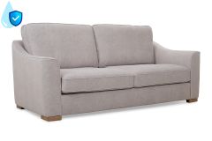 Florida Resilient Grey Fabric 3 Seater Sofa
