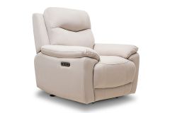 Hudson Resilient Fabric Armchair Electric Recliner