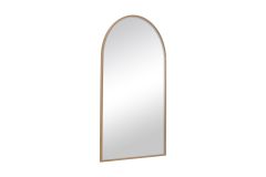 Jennifer Arched xl Mirror Brass 179 x 110cm