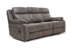 Lansdowne Electric 3 Seater Sofa With Bluetooth Speaker And Head Tilt