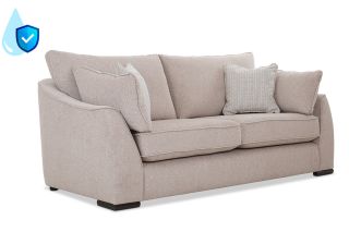 Adare Cream Fabric 3 Seater Sofa